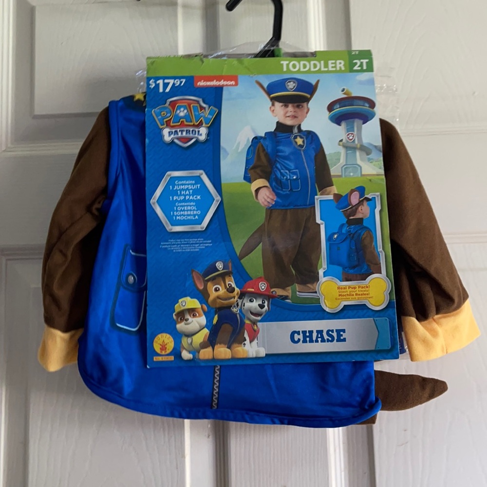 SUPER CUTE AND NEW PAW PATROL CHASE SIZE 2T